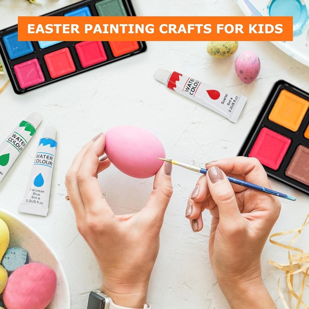 Acrylic Paint Brushes Set, Easter Basket Stuffers, 20Pcs Round Pointed Tip Ar...
