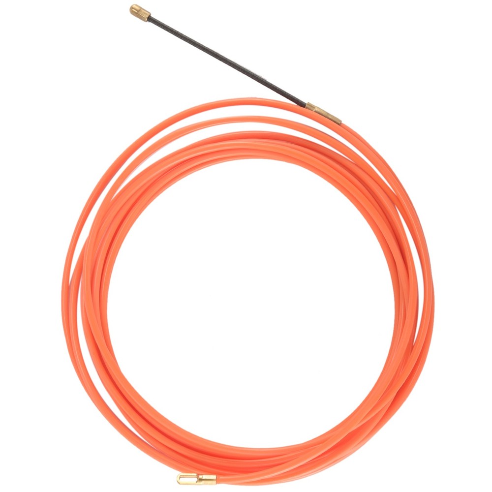 4Mm 5 Meter Orange Guide Device Nylon Electric Cable Push Pullers Duct1780