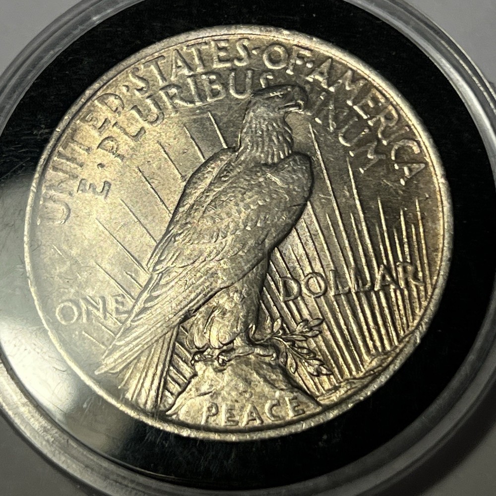 1923 Peace US Silver Dollar Coin AU GEM MS