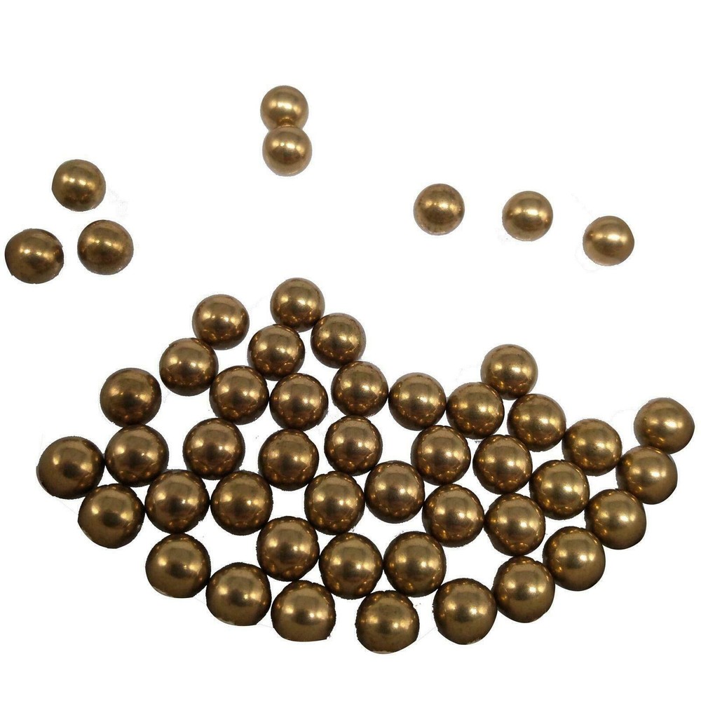 New Solid Brass Bearing Balls φ 1mm ~ 25mm