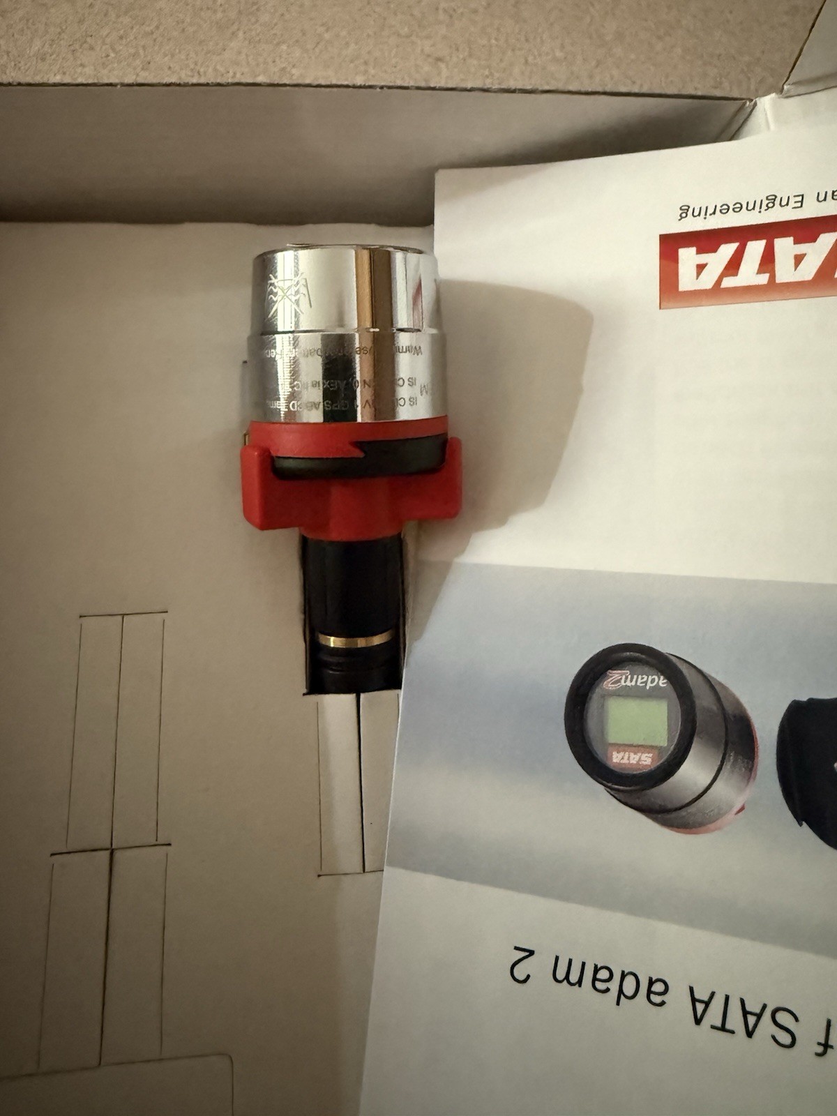 SATA 5000 5500 B SATA Adam2 Digital Display  and  Dock New