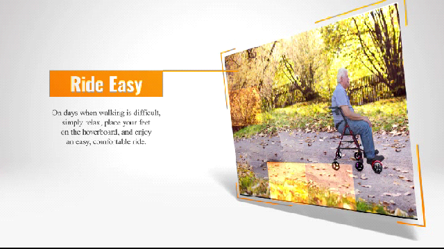 HOVER WALKER powered Mobility Walker Attachment