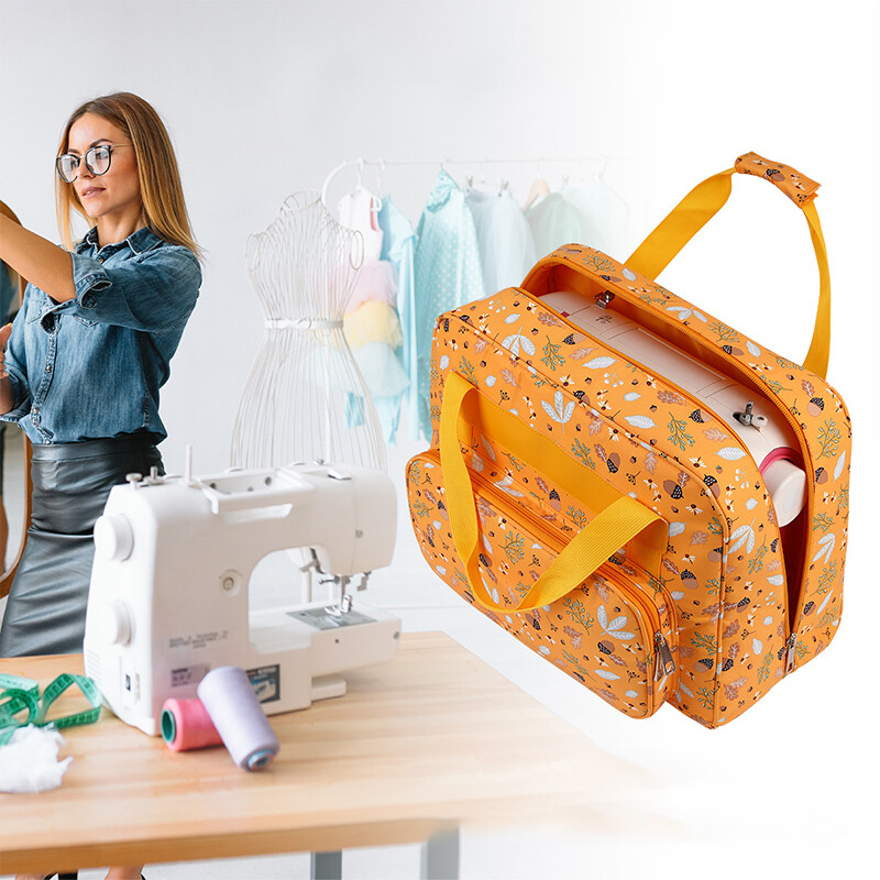 Sewing Machine Bag Multi-functional Organizer Bag Sewing Tool Accessories Tote.