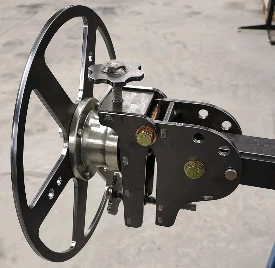 Roll Out Wheel Kit Pipe Welding Laser Cut Mark Graves Grinders