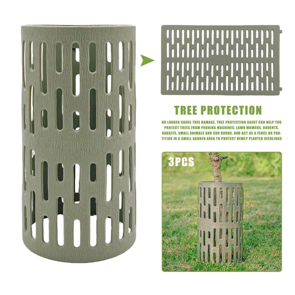 1* Tree Guard Protector Stacks Vertically and Horizontally for Various workable