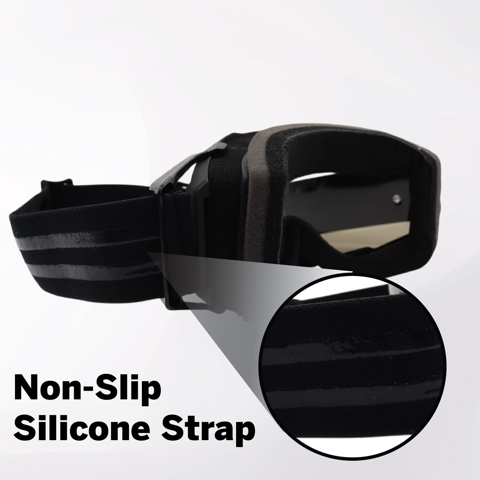 Fly Racing Zone Pro Goggles – Premium Motocross & Off-Road Goggles (Black)