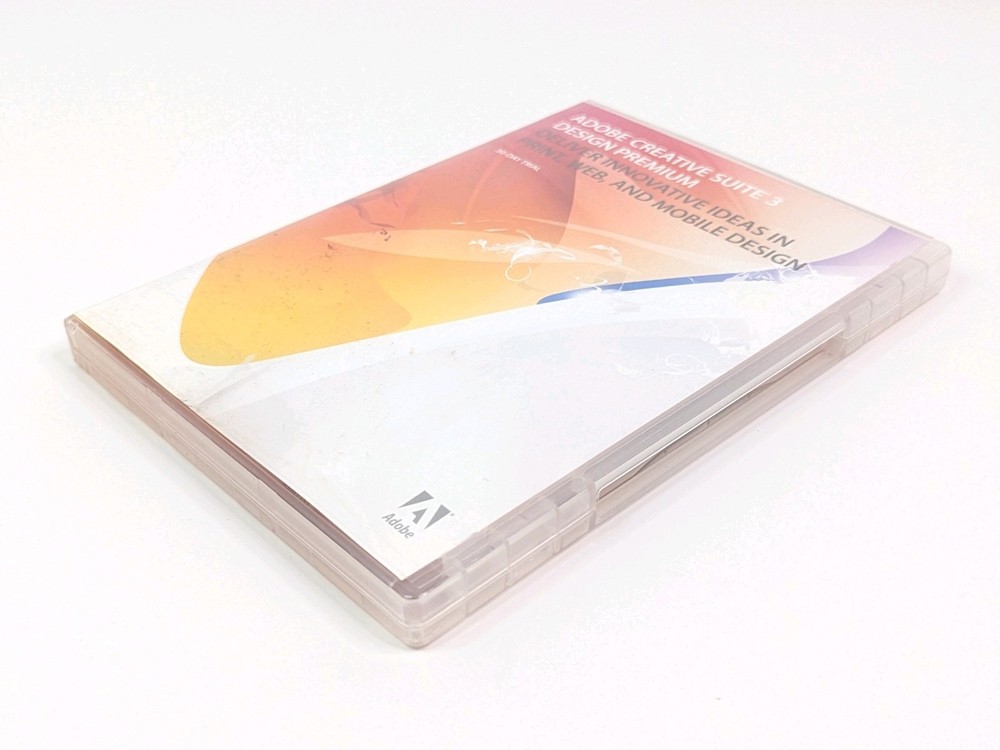Adobe Creative Suite 3 Design Premium Macintosh/Windows OS 30 Day Trial Untested