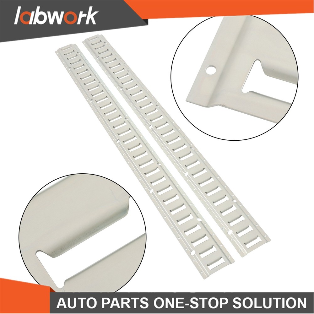 Labwork 2PC 5' E-Track Tie-Down Rail For Truck Trailer Cargo Van Utility