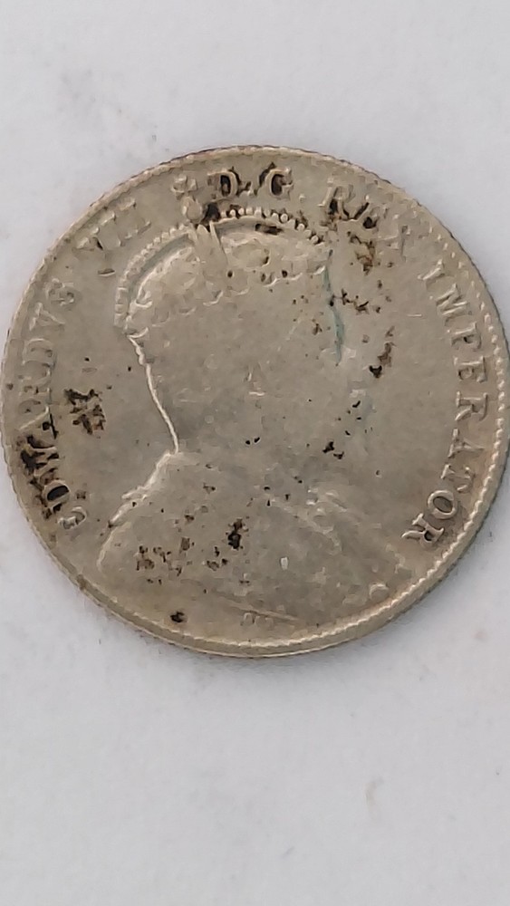 1907 Canada 10 Cent Silver,.925 Silver (#3)