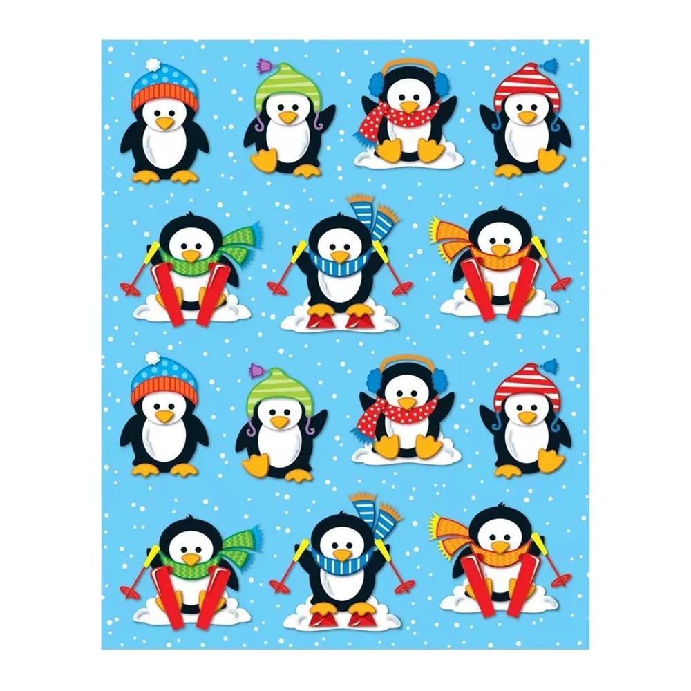Penguins Shape Stickers by Carson Dellosa