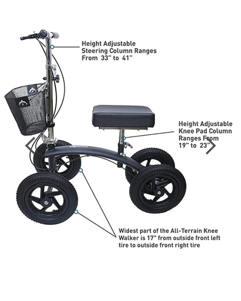 BodyMed Folding Knee Walker