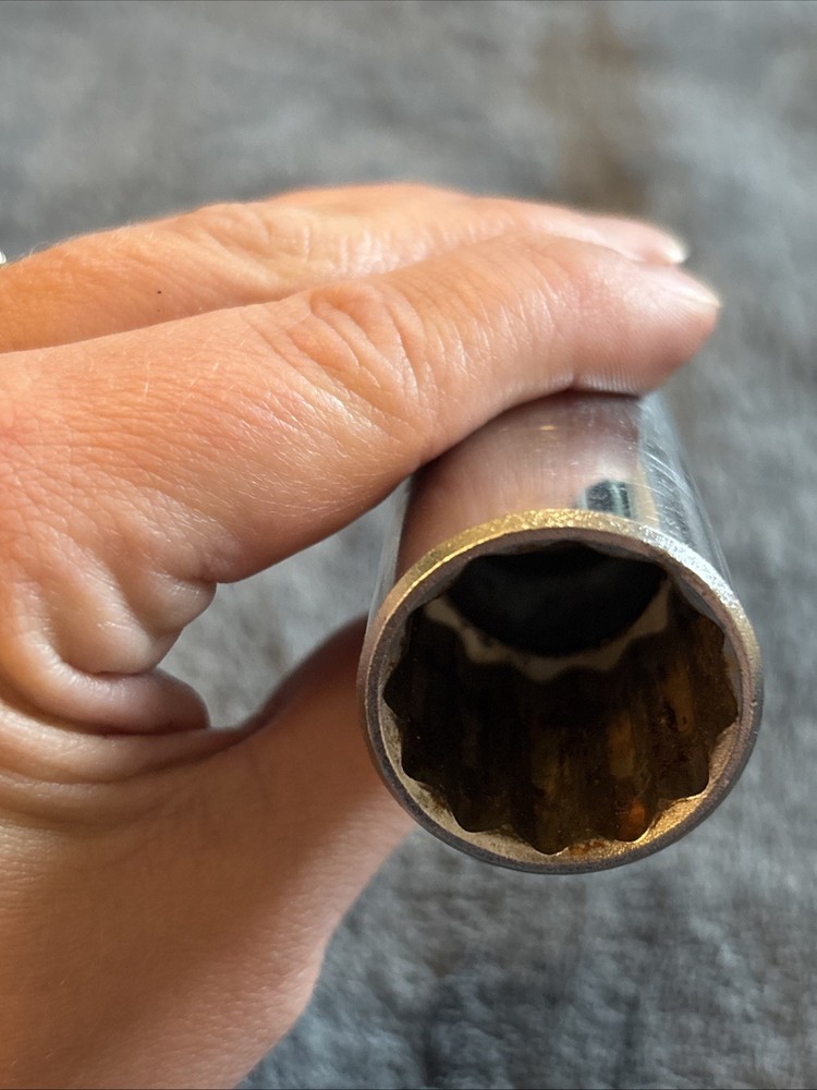 Stanley Workmaster 86-487 7/8" 12pt 1/2” drive Deep Socket