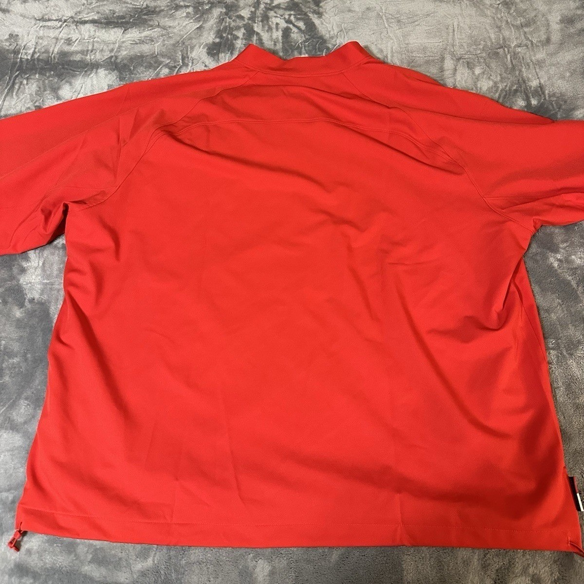 Under Armour Red Quarter Zip Pullover Jacket Mens 3XL Athletic Performance