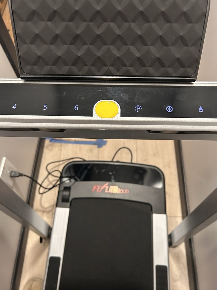 Lightweight Foldable Treadmill with Handle Bar for Home