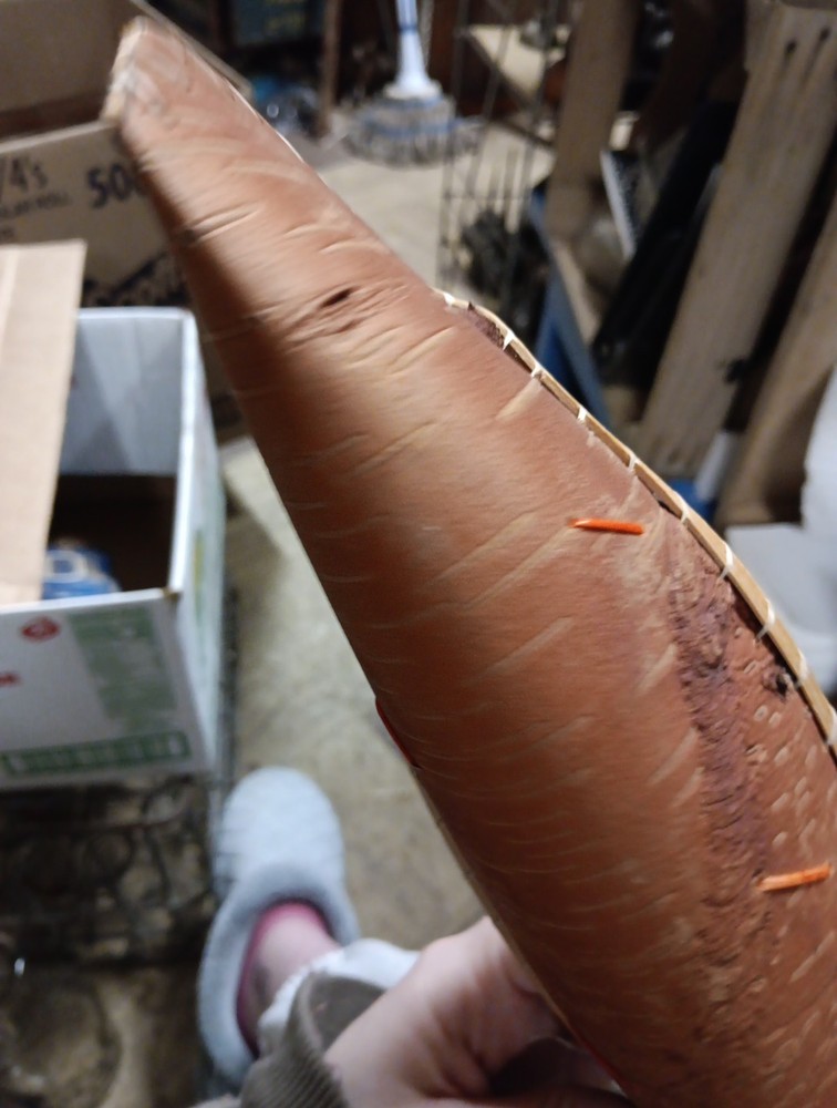 Handmade Birchbark Canoe