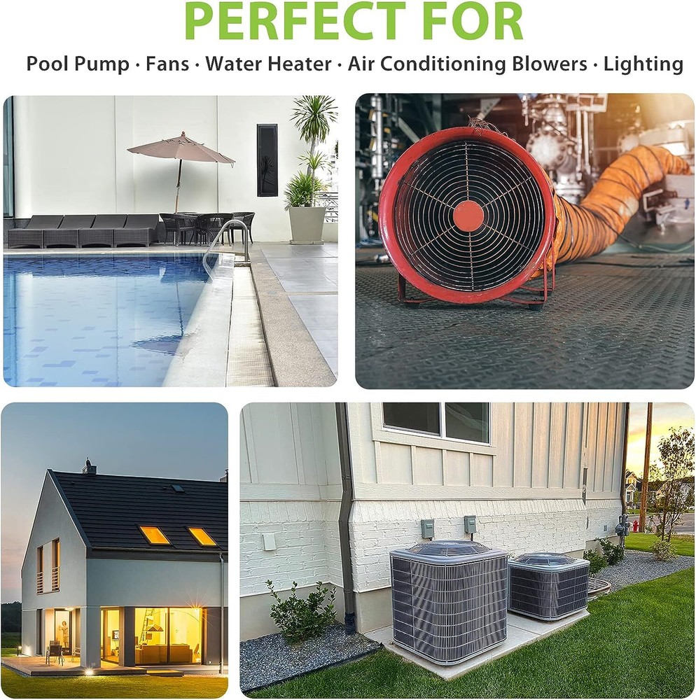 BN-LINK Pool Pump Timer, Outdoor Digital Timer Box Heavy Duty 7-Day Programmable