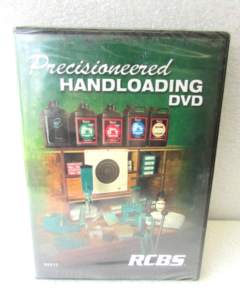 RCBS Precisioneered Handloading DVD Reloading Made Easy with Jim Scoutten New