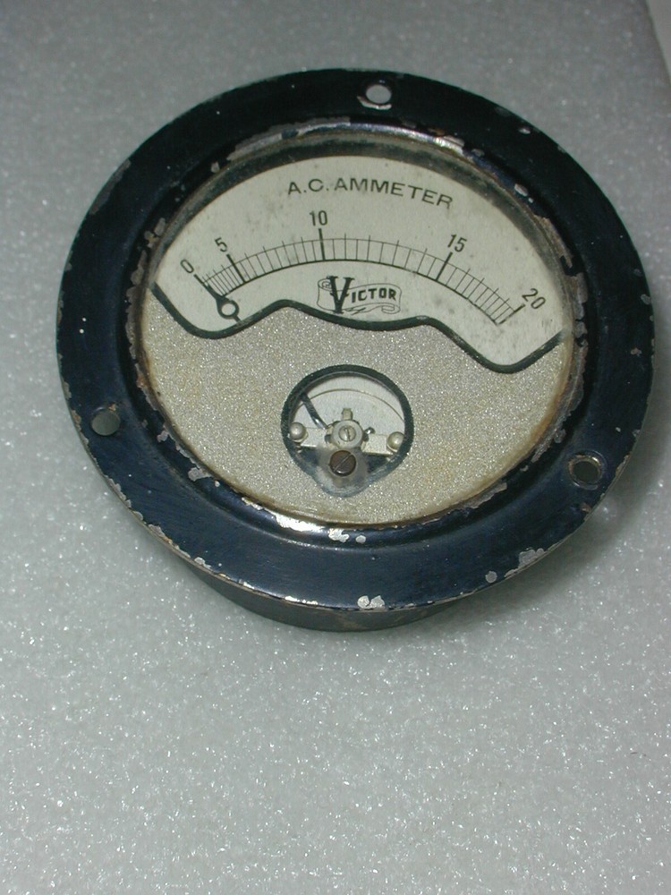 Antique Victor AC AMMETER