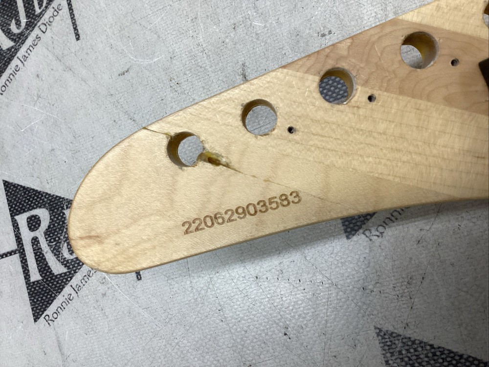 Kramer Baretta Electric Guitar Neck Maple Locking Repaired