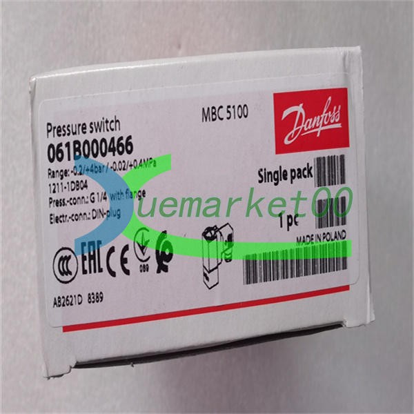 1PCS New Danfoss 061B000466 Pressure Switch