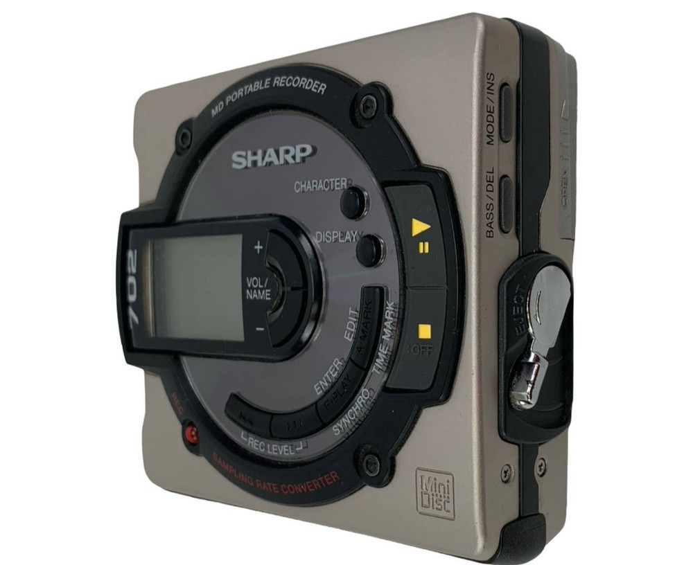 Sharp MD-MS702 MiniDisc Recorder Silver PARTS ONLY / AS-IS