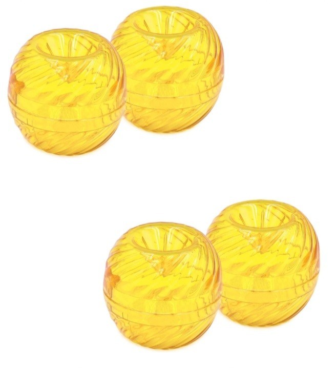 4pk Fly Fix Fruit Fly Trap Non-Toxic Reusable Yellow
