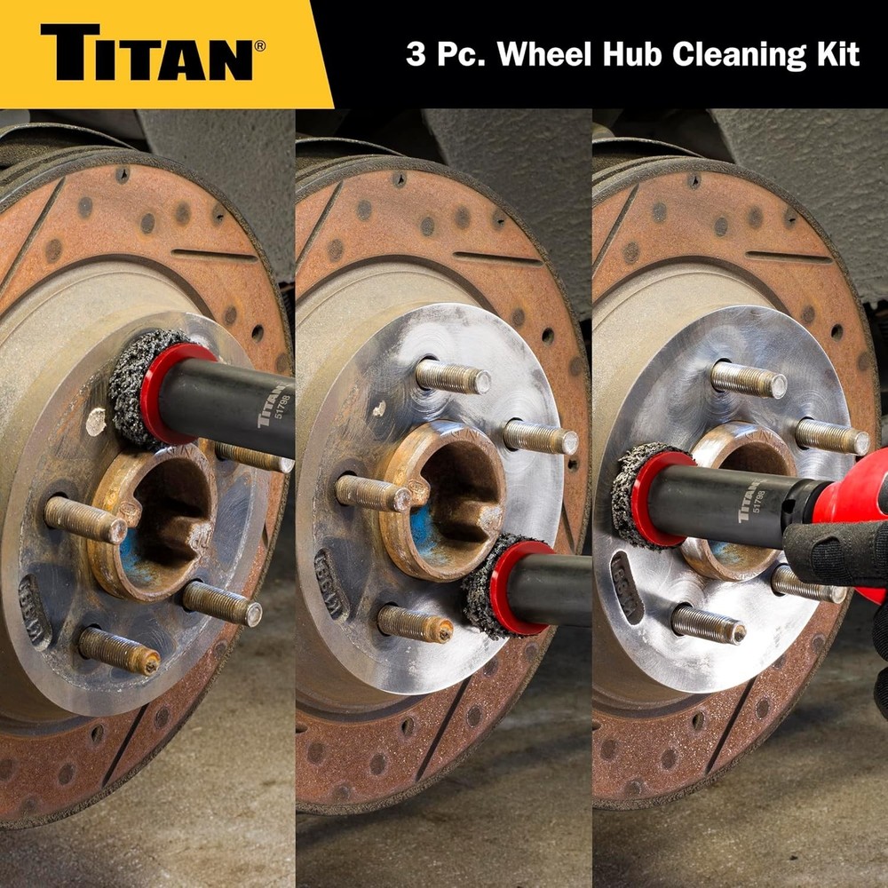 Kit, Includes 1/2-Inch Drive Impact Socket & Brake Disc Cleaning Pads