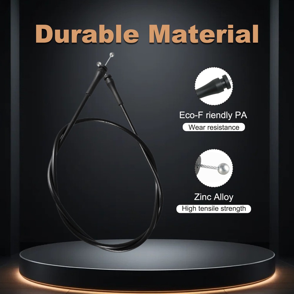 Left Side Hinged Door Latch Release Cable for 2003-2014 Ford E150 E250 E350 Van