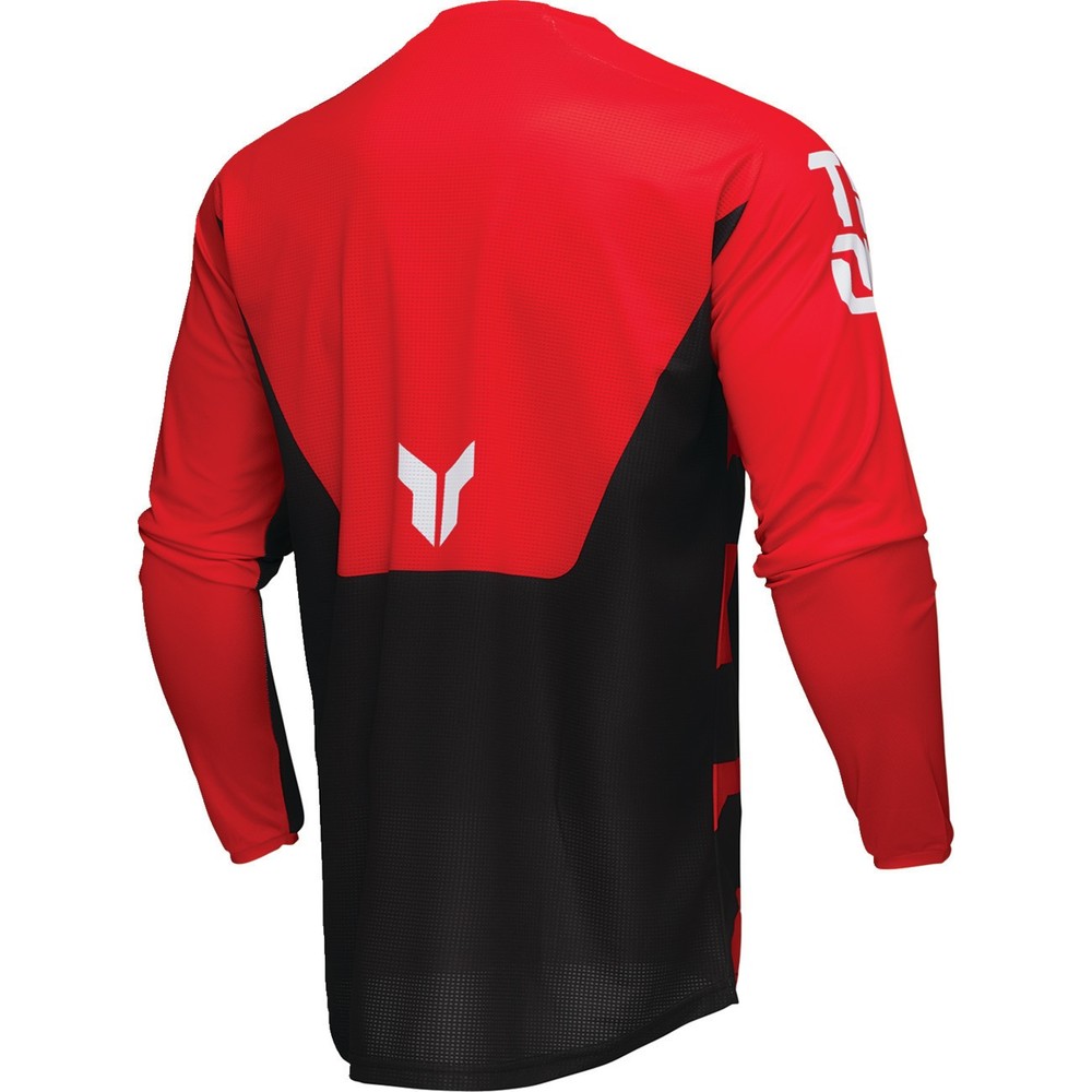 Thor LAUNCHMODE Forge Jersey, Red, Off-Road
