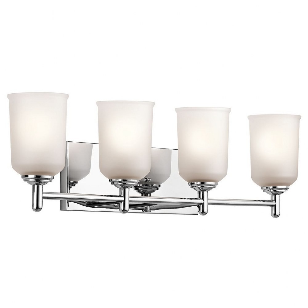 Shailene - 4 Light Bath Vanity Approved for Damp Locations - with Transitional