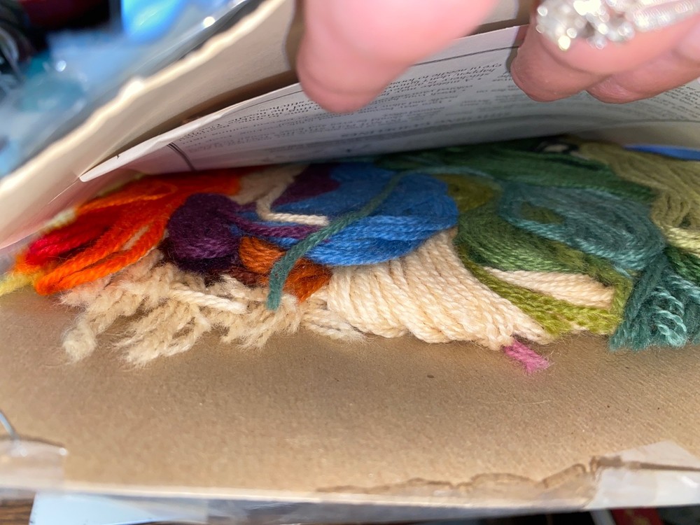 Bucilla Needle Point "Vegetable Medley" Barbara Baatz #4667