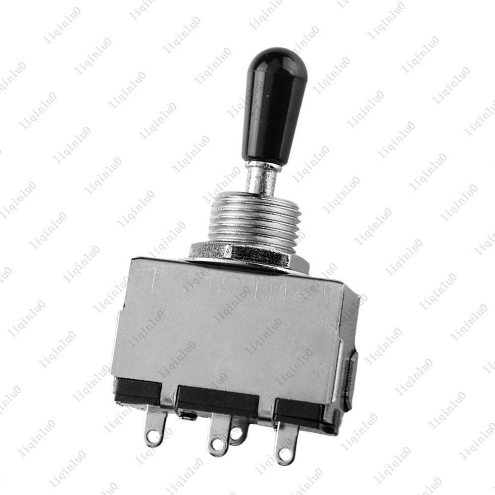 Three-position Toggle Switch Enclosed Pickup Selector w/ Tip for LP Style Guitar