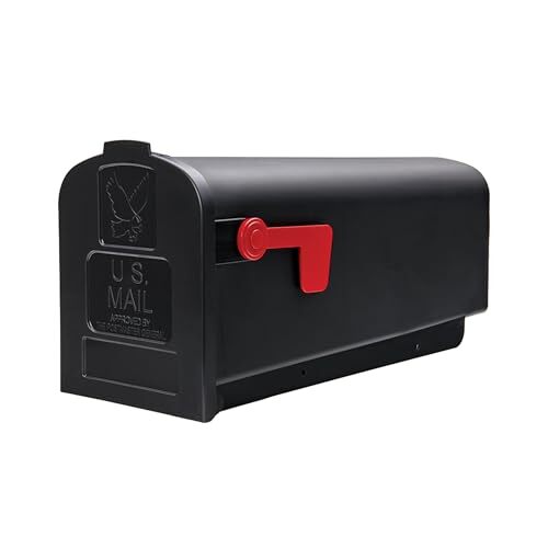 Architectural Mailboxes Parsons Medium Capacity, Plastic Post Assorted Colors