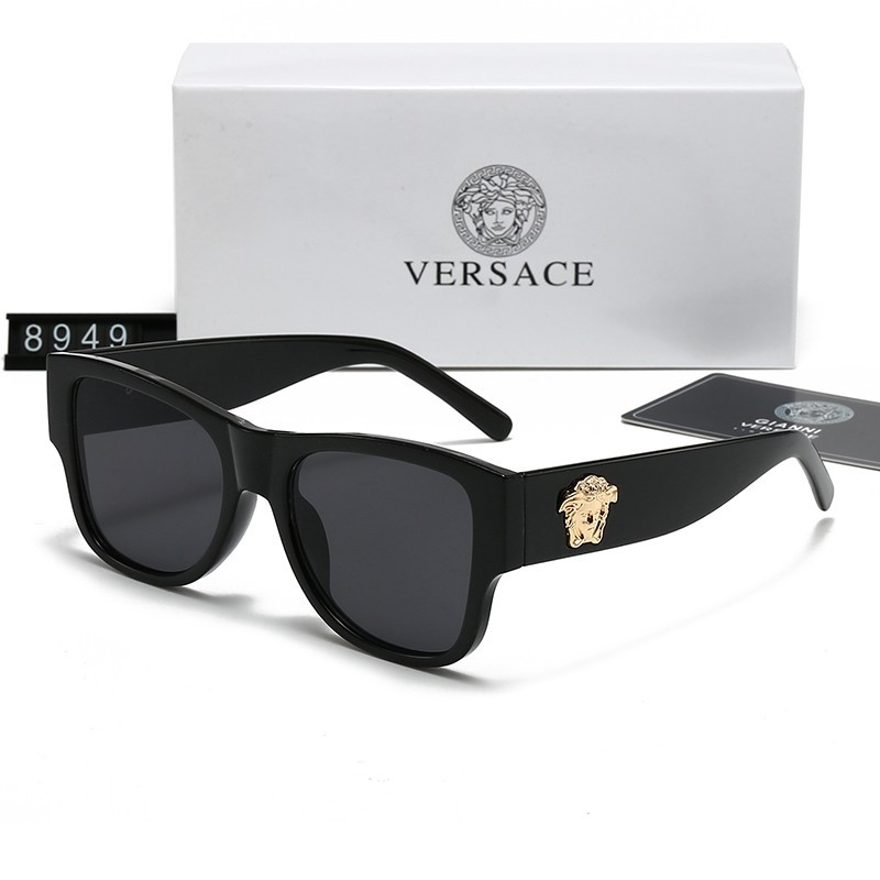Versace Square Sunglasses Men's/Women’s Glasses Outdoor Riding Fashion With Box