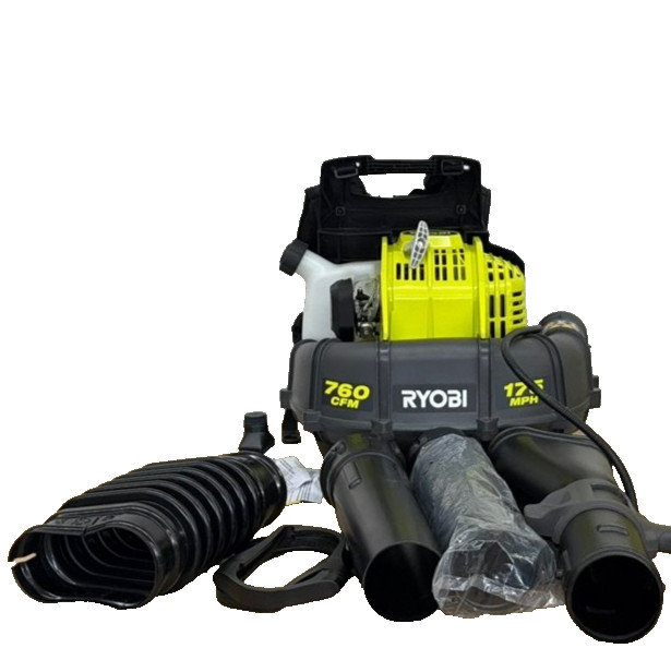 RYOBI 175 MPH 760 CFM 38cc Gas Backpack Leaf Blower