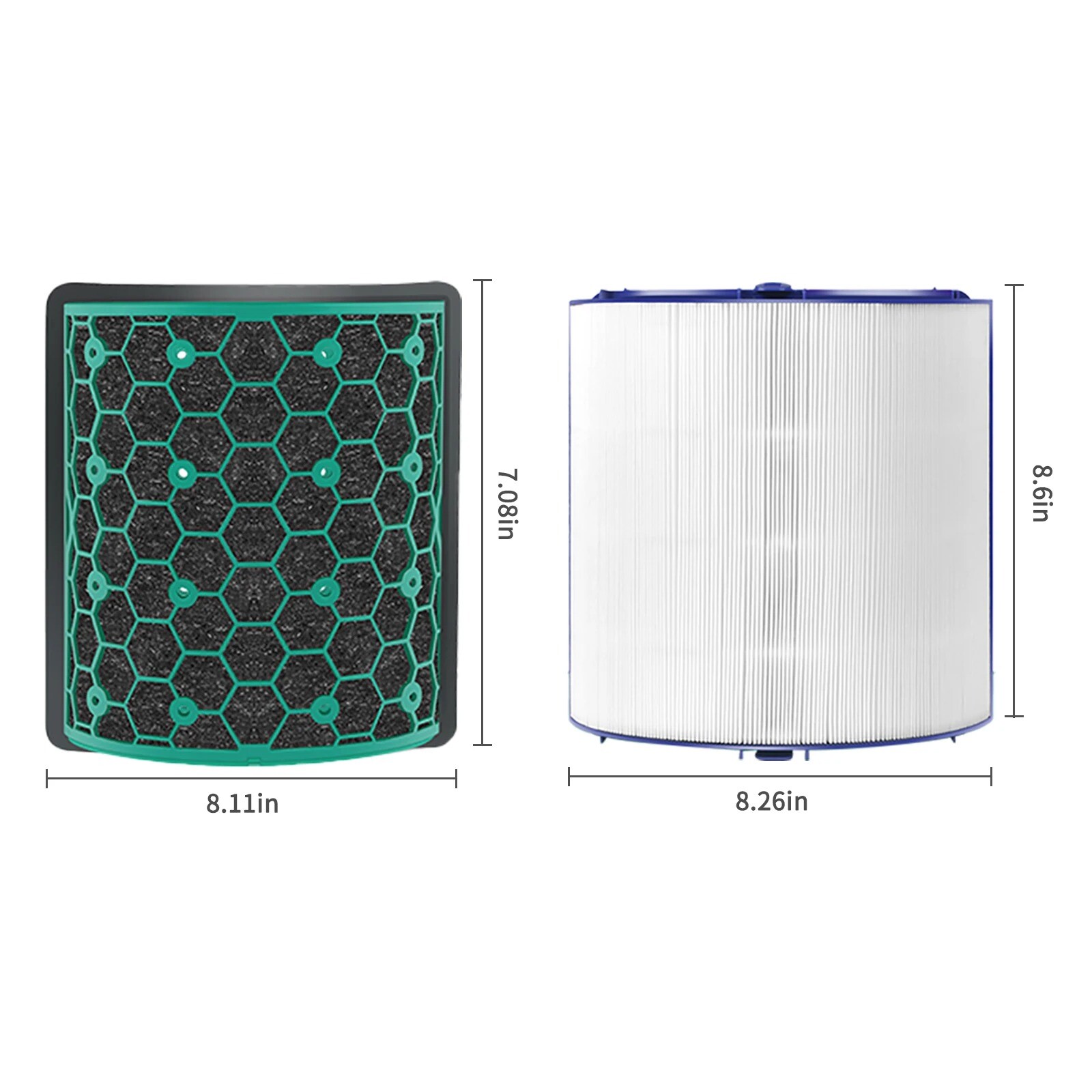 HEPA Filter for Dyson TP04/HP04/DP04/TP05/HP05 HEPA Carbon Filter Replacement US