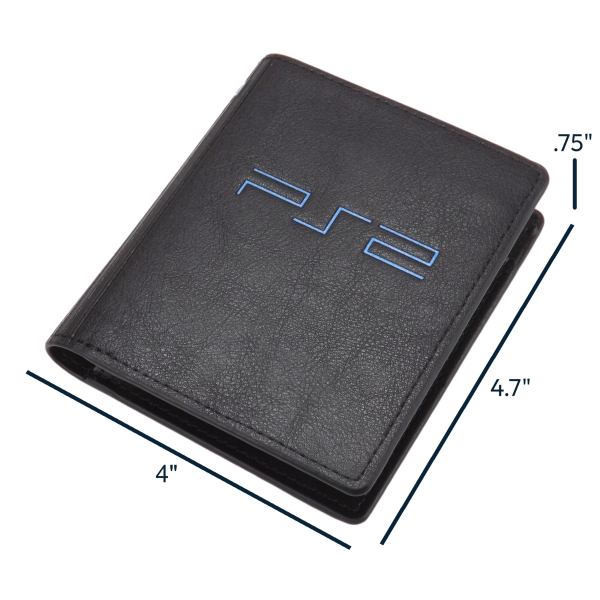 Brand New Men's PlayStation 2 PS2 Fat Console Themed Wallet Bifold Billfold