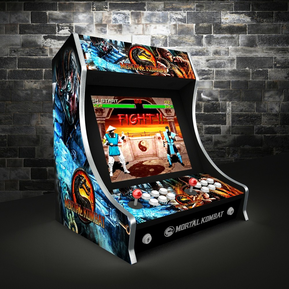 Mortal Kombat Bartop Arcade SideArt Cabinet Graphics Marquee Cpo Button Panel