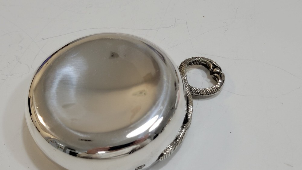 ENGLISH STERLING SILVER WINE TASTER