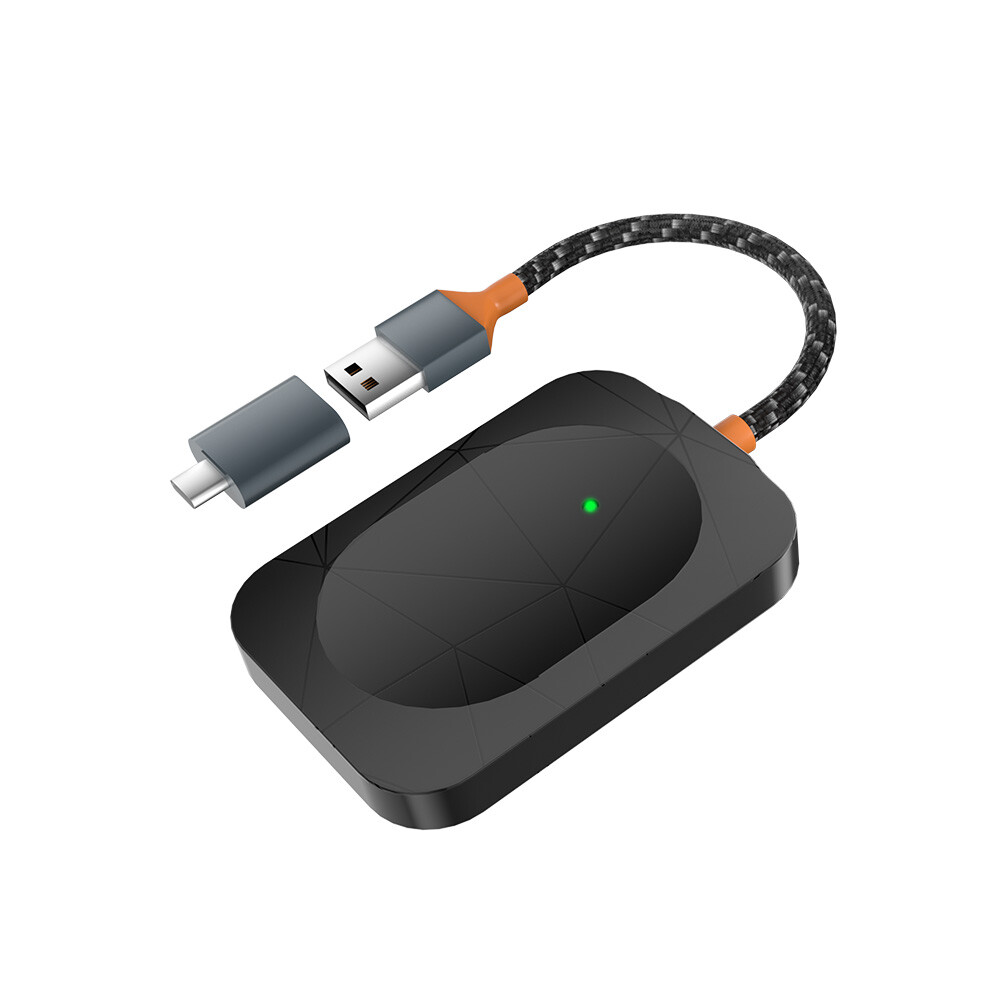 For Apple CarPlay Wireless Adapter Convert Wired to Wireless Plug & Play