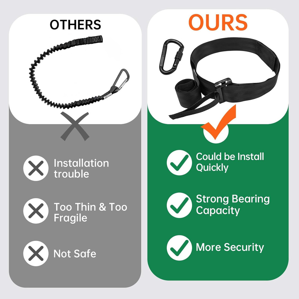 Quick-Connect Tree Strap for Hunter Safety System, Climbing Tree Stand Hunting H
