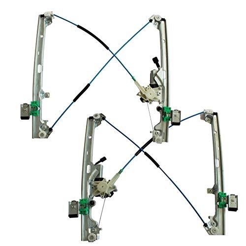 LAFORMO Front Left & Right Power Window Regulator with Motor Assembly