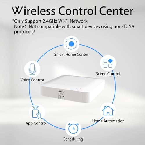 Tuya ZigBee 3.0 Hub/Wireless Gateway (Only 2.4Ghz), Tuya Multi-Model Zigbee Hub