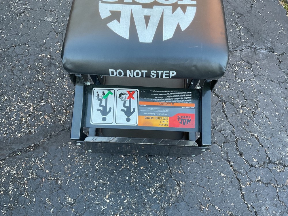 MAC Tools CRS350 Workshop Seat / Stool Combo !LOOK!