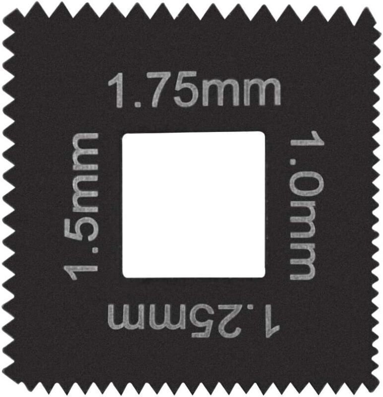 3PCS Metric Die Set for Universal Outside Thread Chaser Replace for 202817