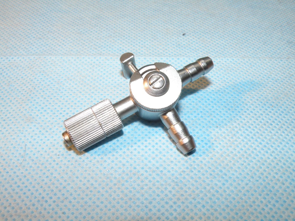 R Wolf flexible scope channel adapter with switchable ports, model 883.01