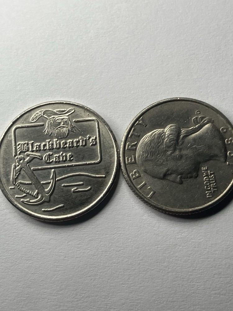 RARE Blackbeard’s Cabe Arcade Token Defunct #uf2