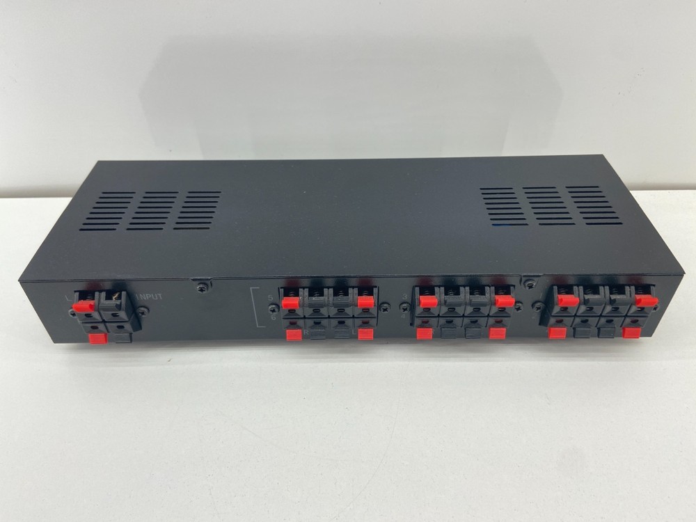 Rocketfish RF-SSVC6 6-Pair Stereo Speaker Selector, great condition! ~ Works!