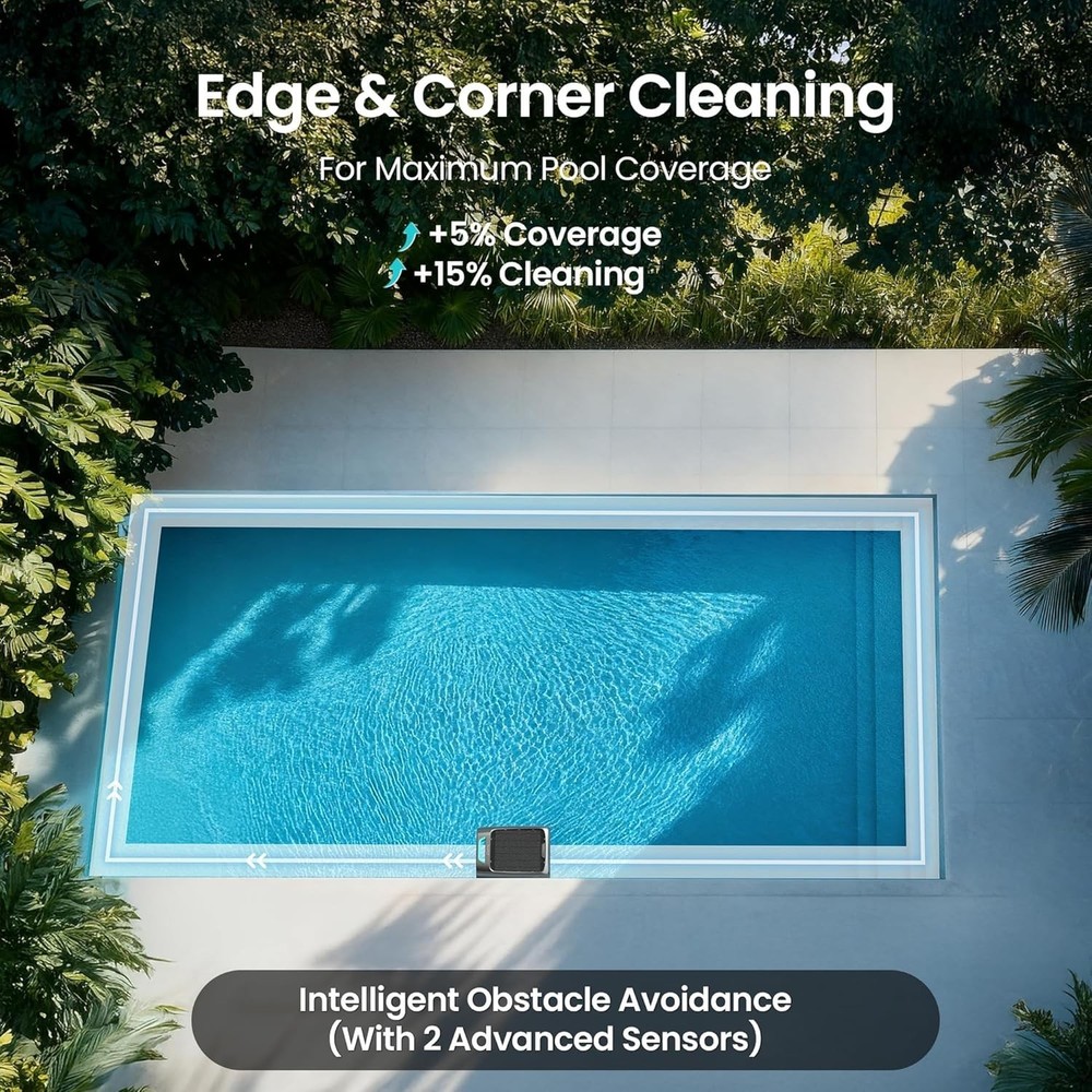 AIPER Surfer S2 Solar Powered Pool Surface Skimmer Robot with APP Support™