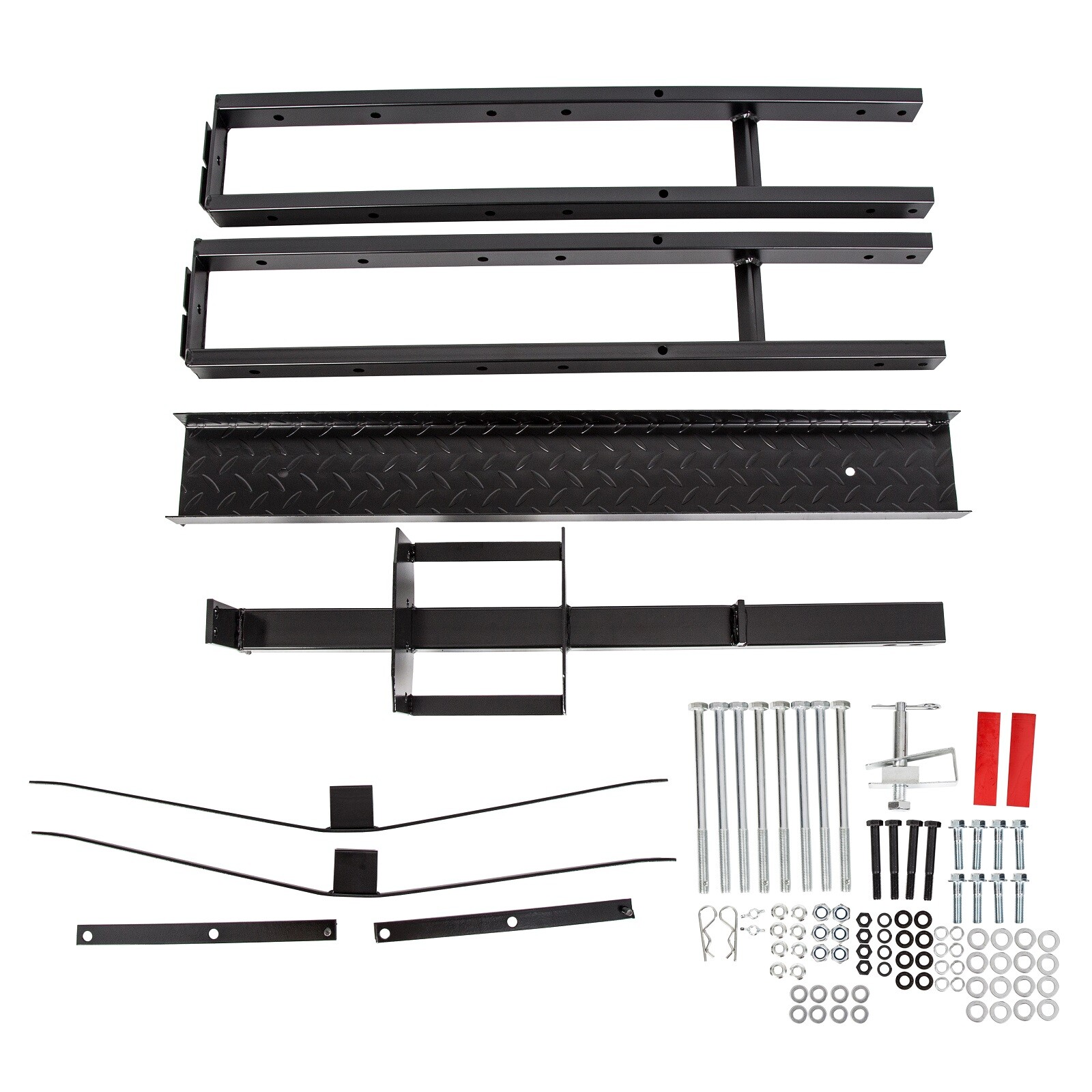 600 LB Motorcycle Scooter Carrier Bike Hitch Mount Rack Ramp Steel Carrier